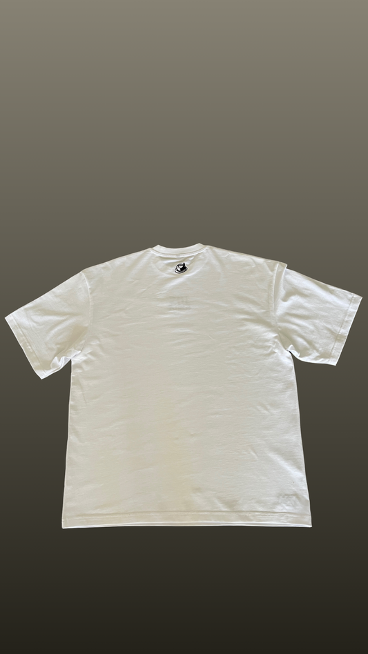 100% Schütze Tee (white/black)