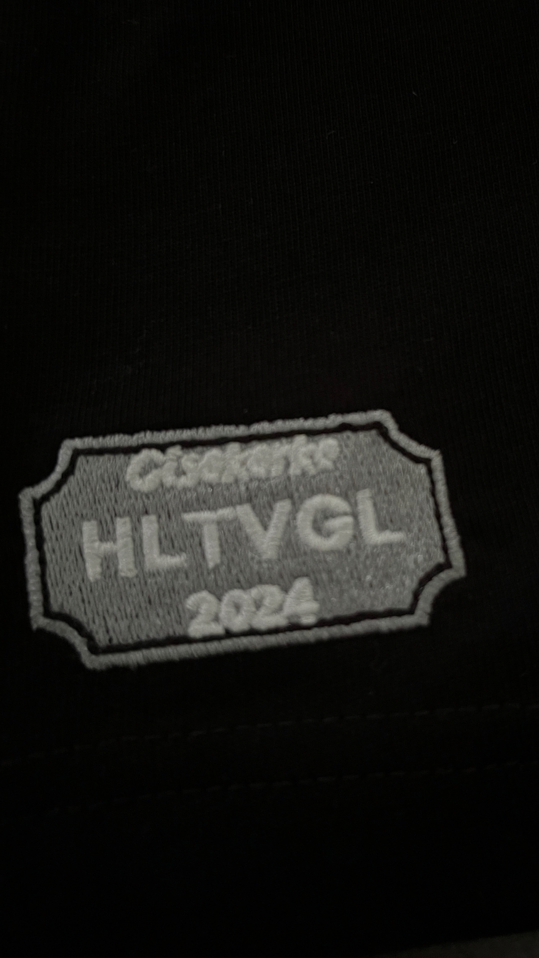 100% Schütze Tee (black/white)