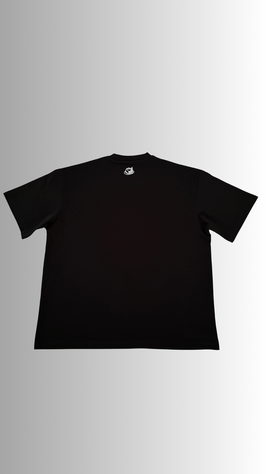 100% Schütze Tee (black/white)